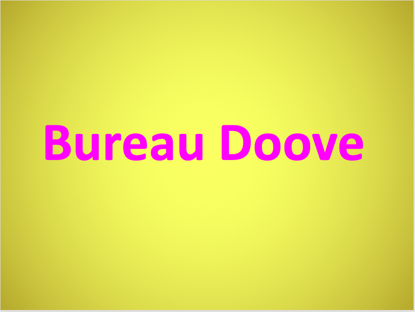 Bureau Doove